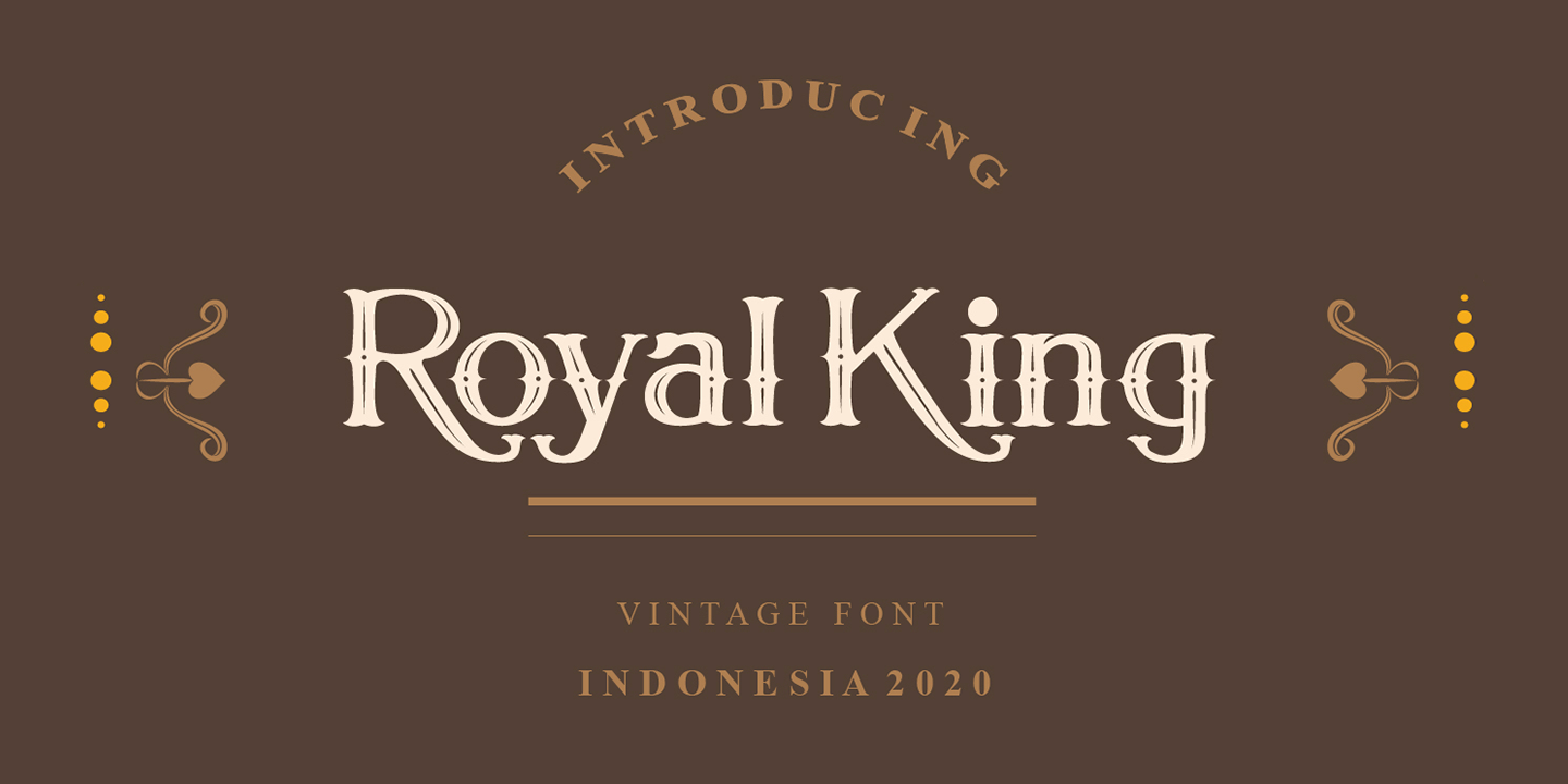 Font Royal King